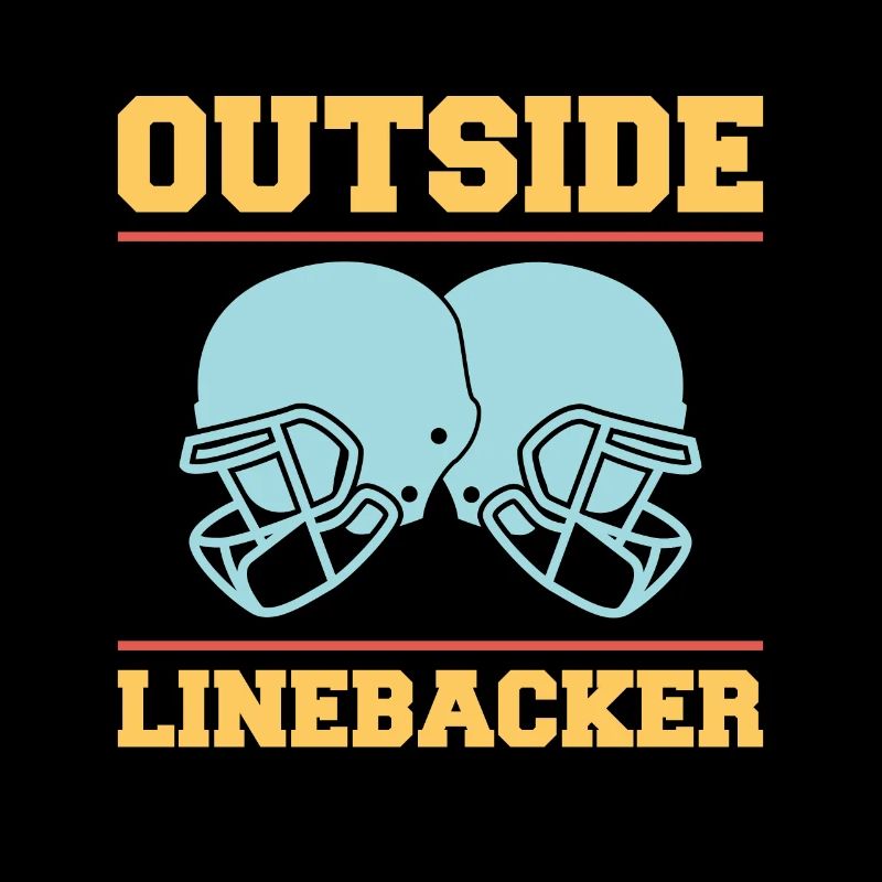 Outside Linebacker Shirt Geschenk