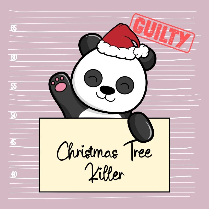 Weihnachtsbaum Umschubser Panda