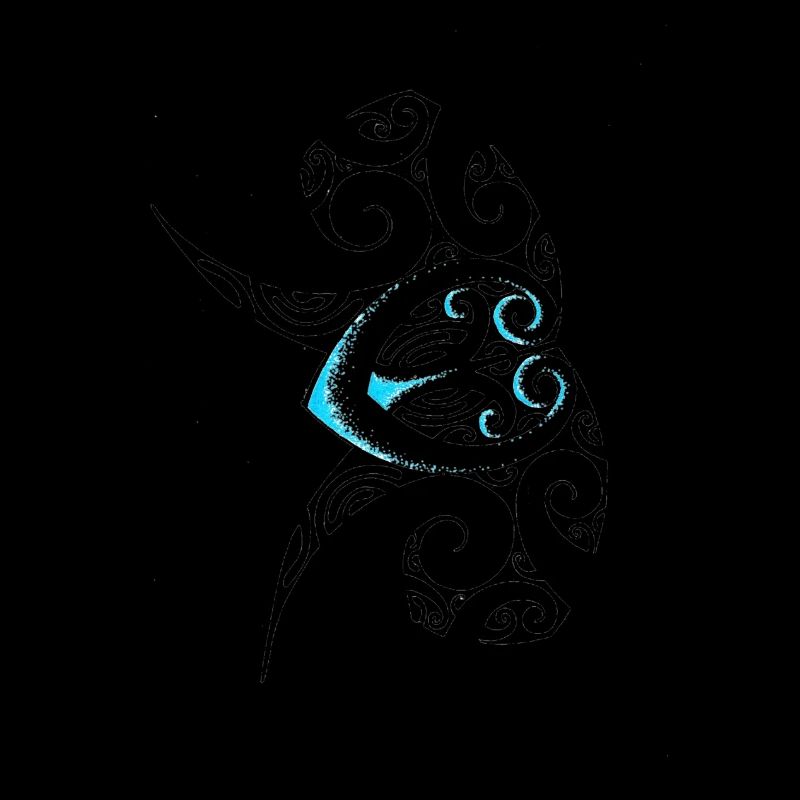 Polynesia Tattoo Kunst Ozean Schildkröte