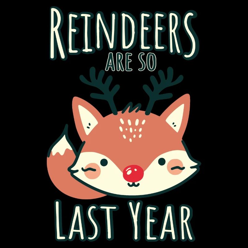 Fox Christmas Fun Saying