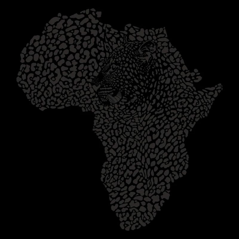 Afrique carte léopard