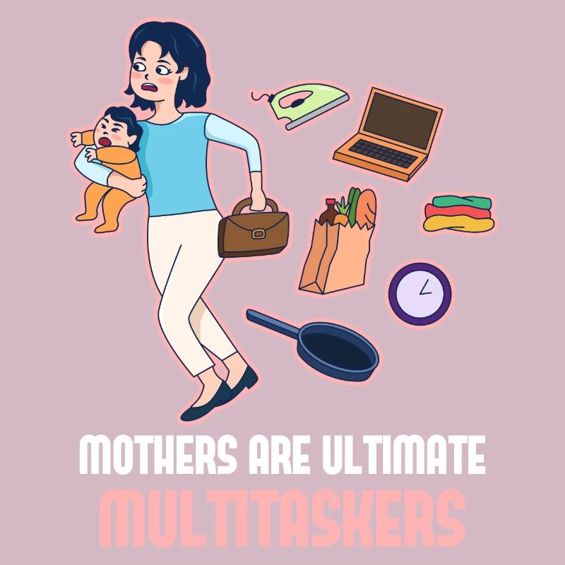 Muttertag Multitasker Design