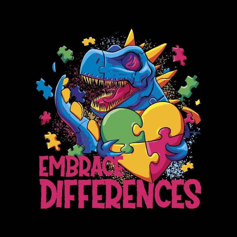 Autism Love and Acceptance Embrace Differences