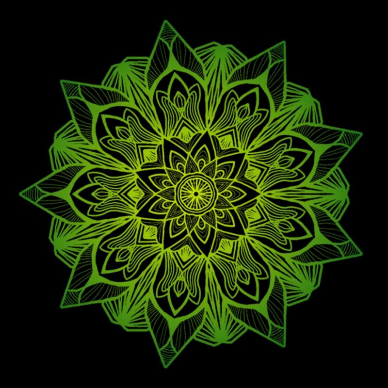 Mandala Energy Green Gradient Blast