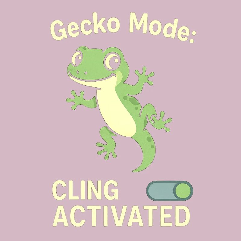Gecko Lustiger Spruch - mode gecko activé