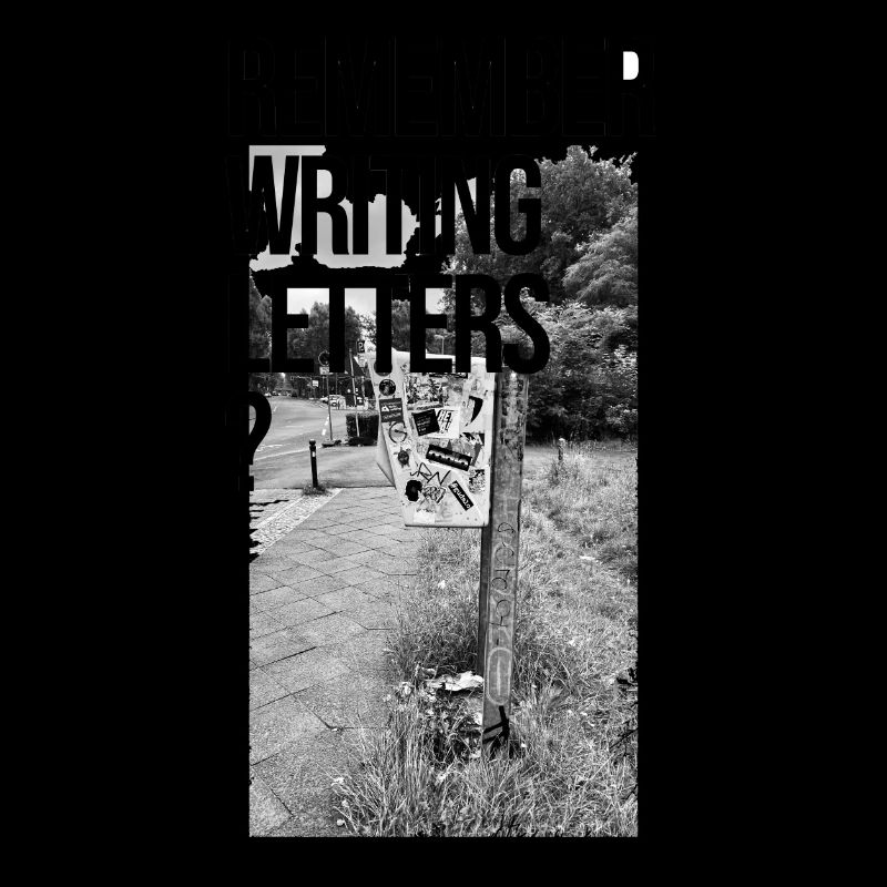 REMEMBER LETTERS? CUTOUT