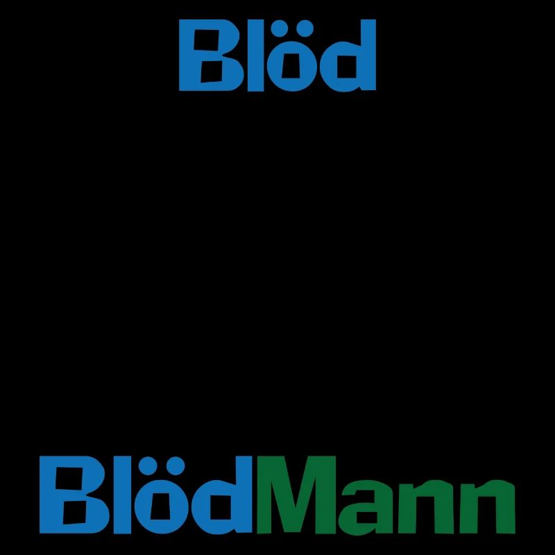 Blödmann Mann Idiot Geschenk provokant Spruch Idee