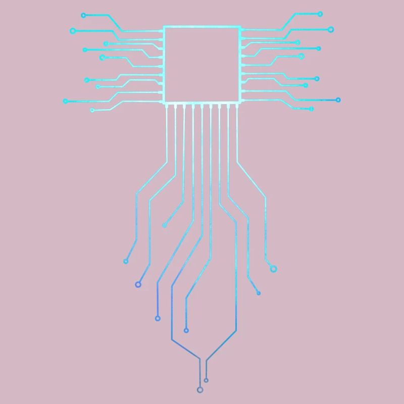 CPU PRINTED CIRCUIT BOARD