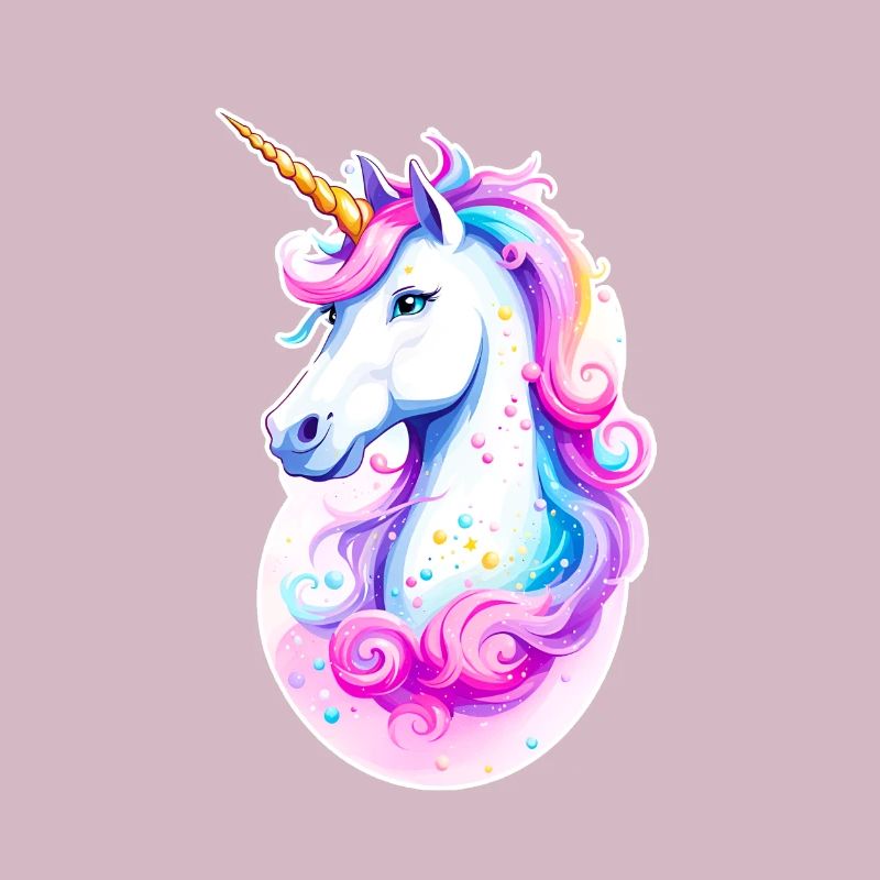 Regenbogen Einhorn 02