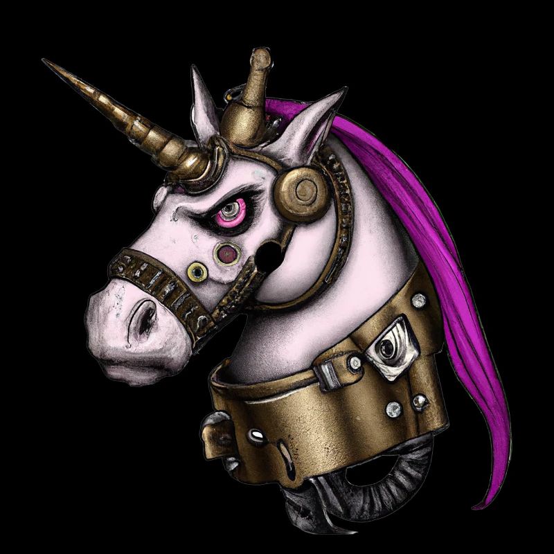 Steampunk Einhorn