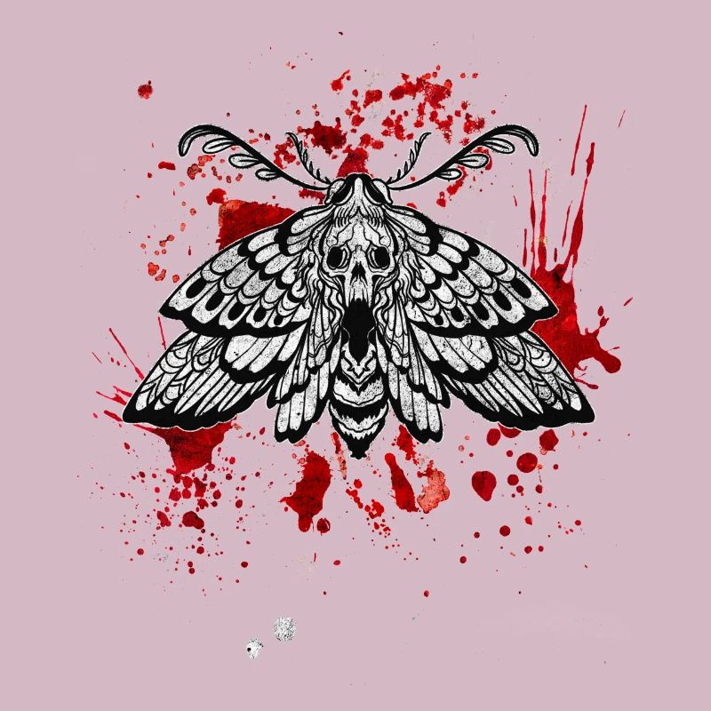 Moth and Occultdesign Design in Gothic Style