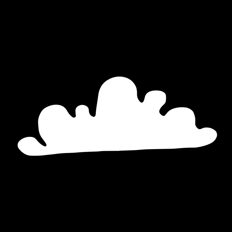 Cloud at the sky - vector