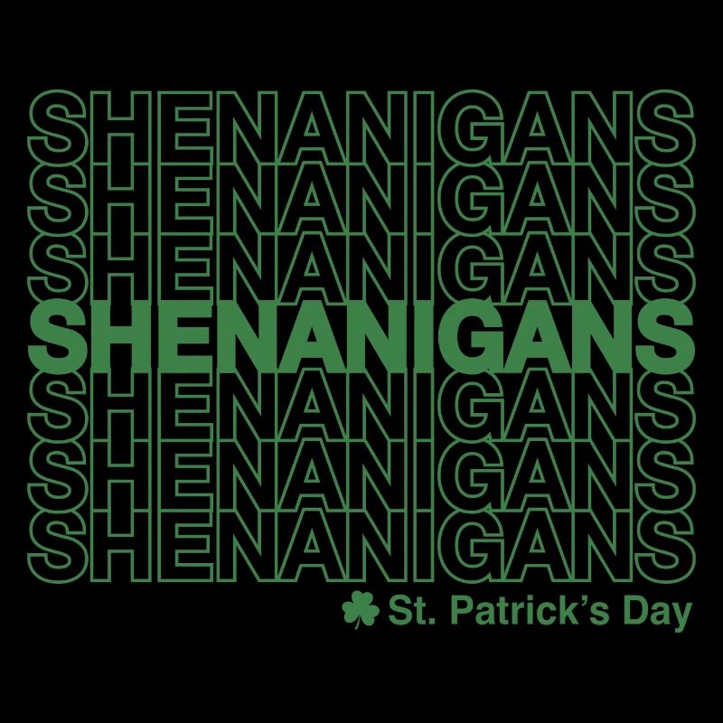 Shenanigans St. Patricks Tag