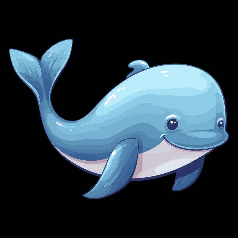 Baby sperm whale