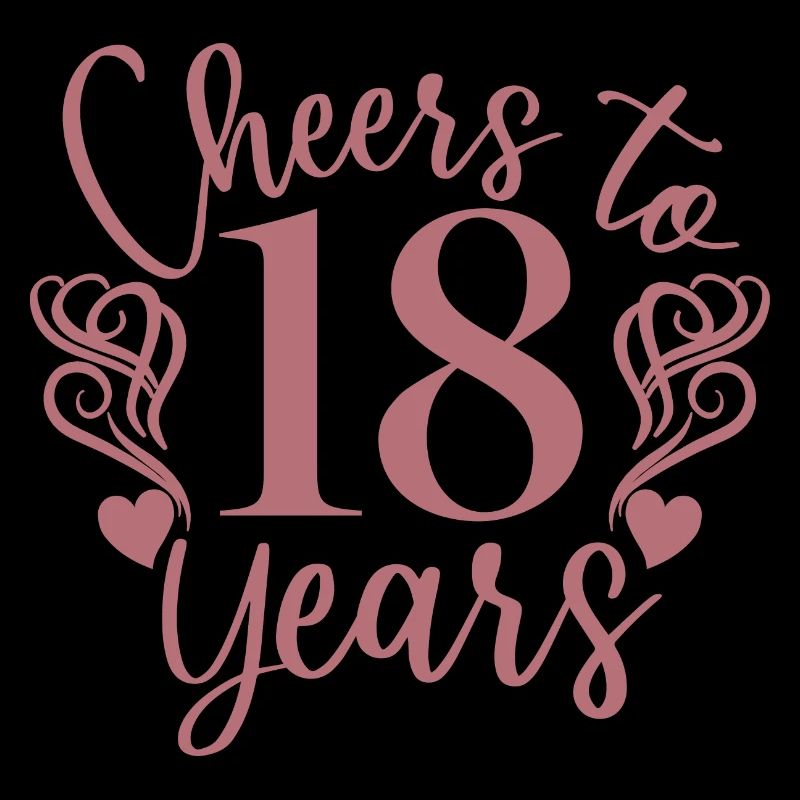 Vive le 18e anniversaire de 18 ans
