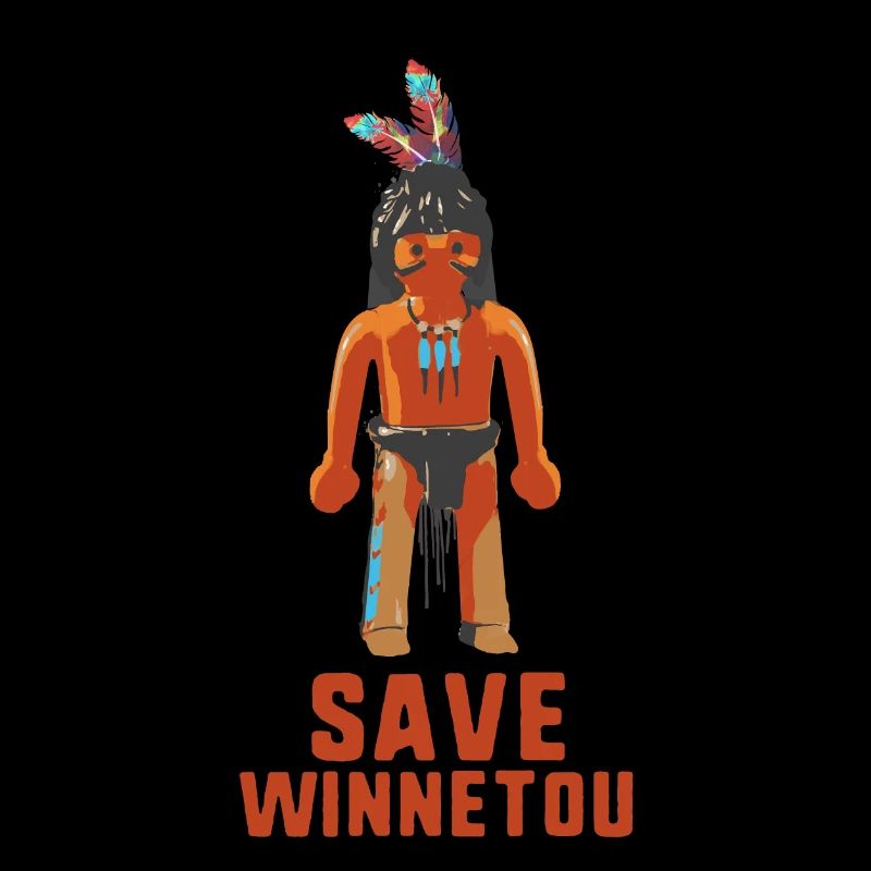 sauvez winnetou,winnetou,indien,comique