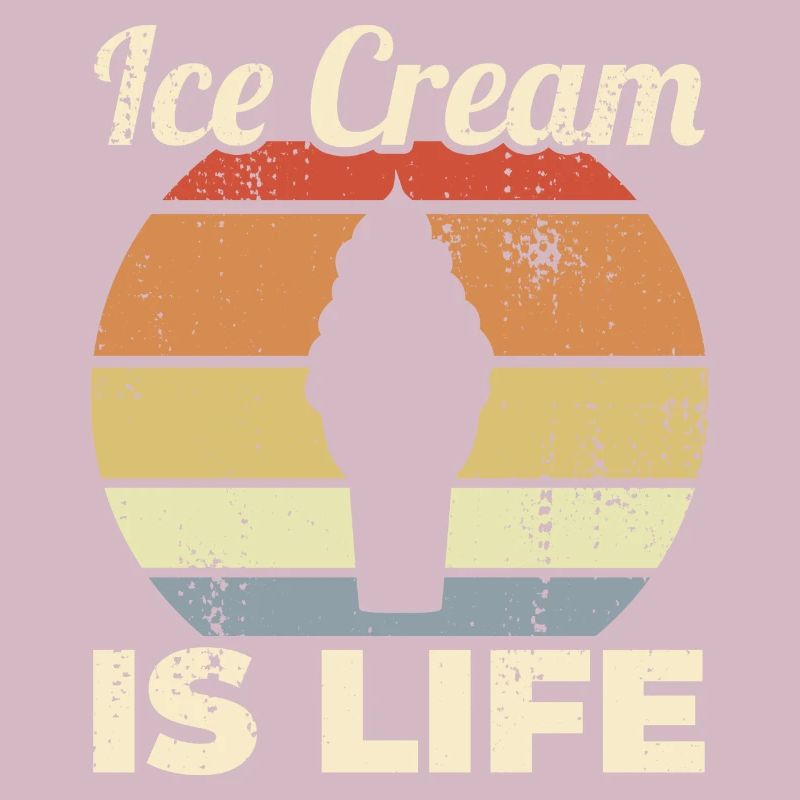 Eiscreme ist Leben