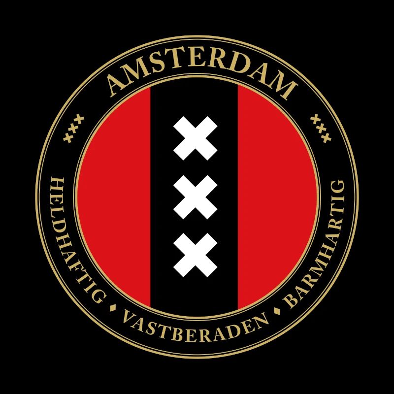 Amsterdam HVB Black Background