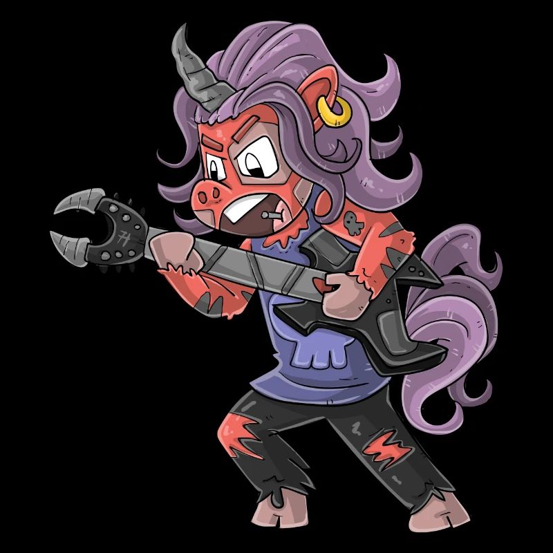Rock Einhorn / Rockendes Einhorn