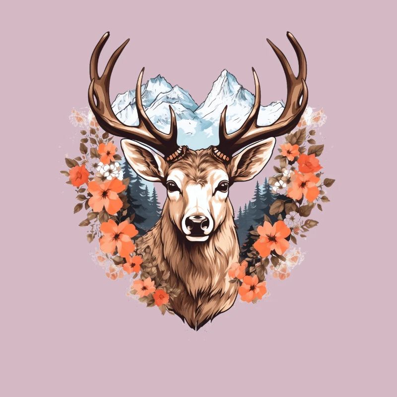 Ersatz Dirndl Hirschgeweih Hirsch