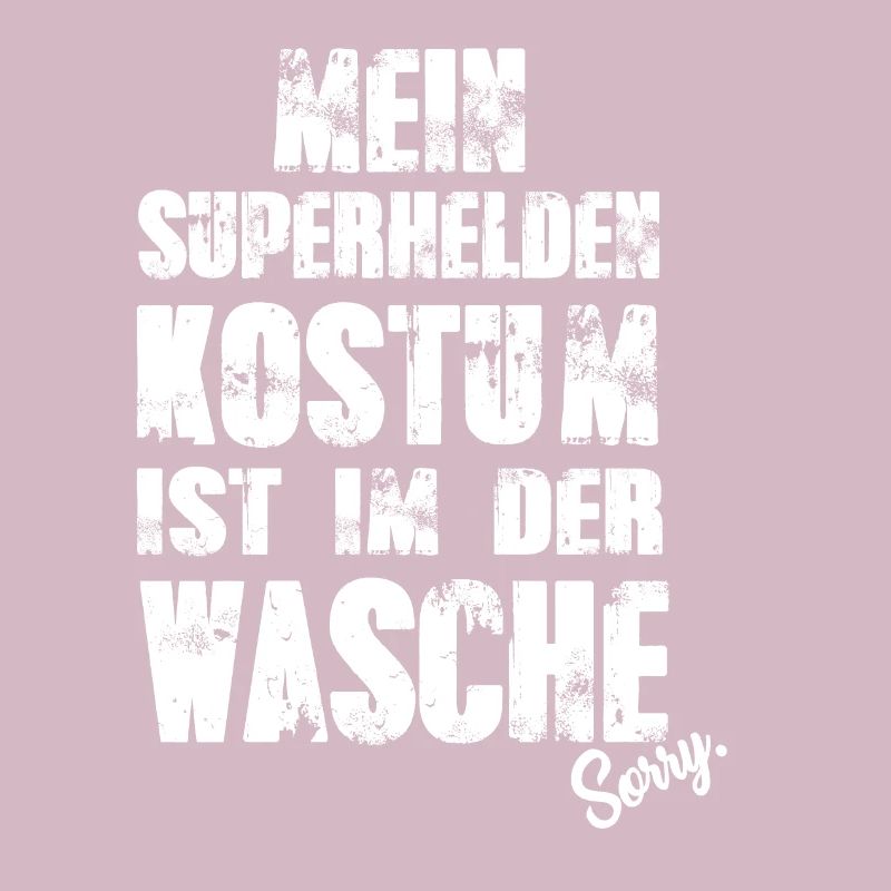 Superheld Kostüm In Der Wäschel Superhelden TShirt