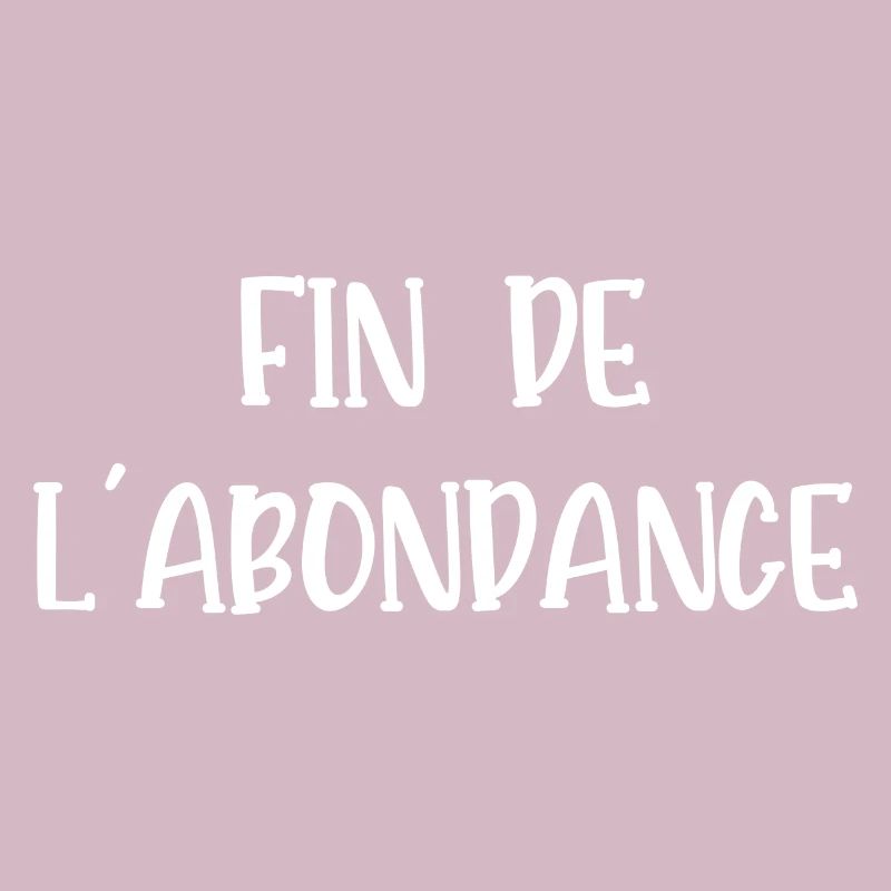 fin de l'abondance