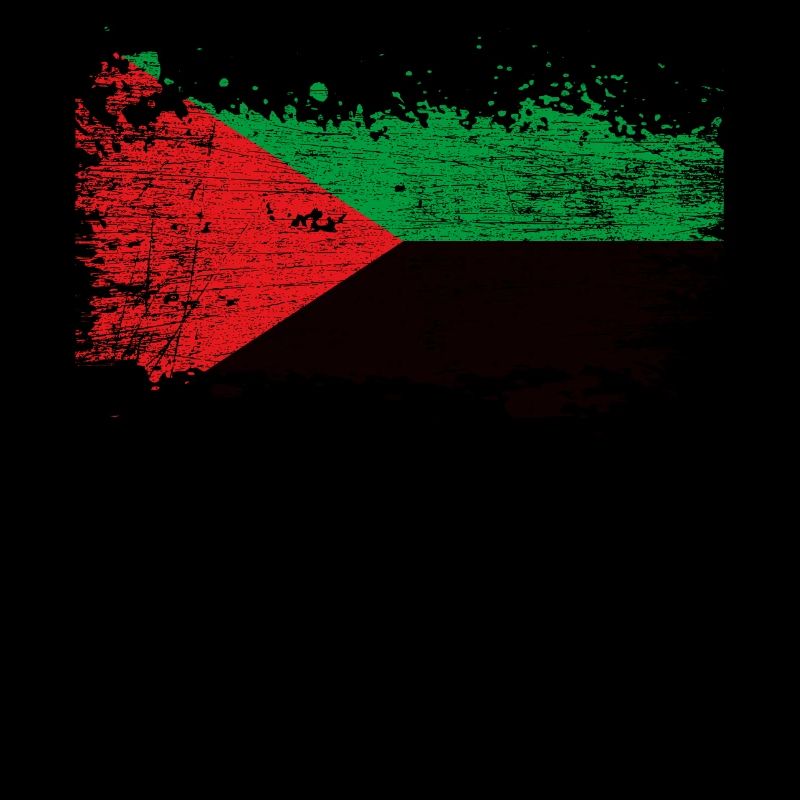 Peuple de la Martinique couleur drapeau