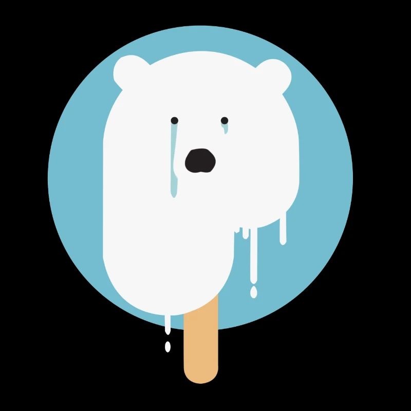 Earth day Eisbär