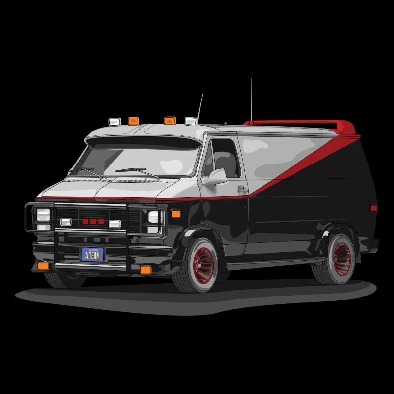 Ein Team Van