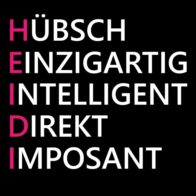 Heidi Name Geschenk