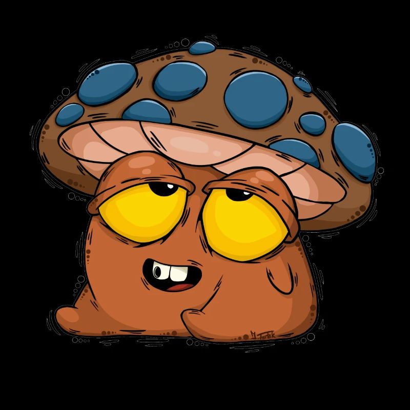 Glücklicher Pilz