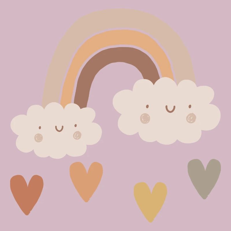 Farbpfade: Boho Regenbogen