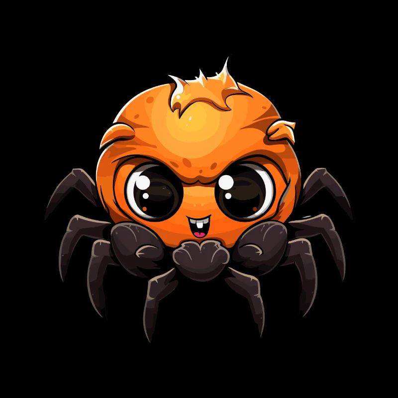 Bébé araignée Halloween Cartoon