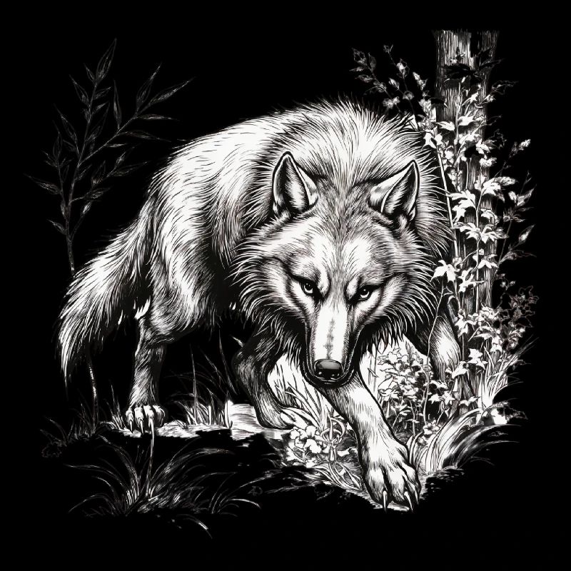 Wolf lauert