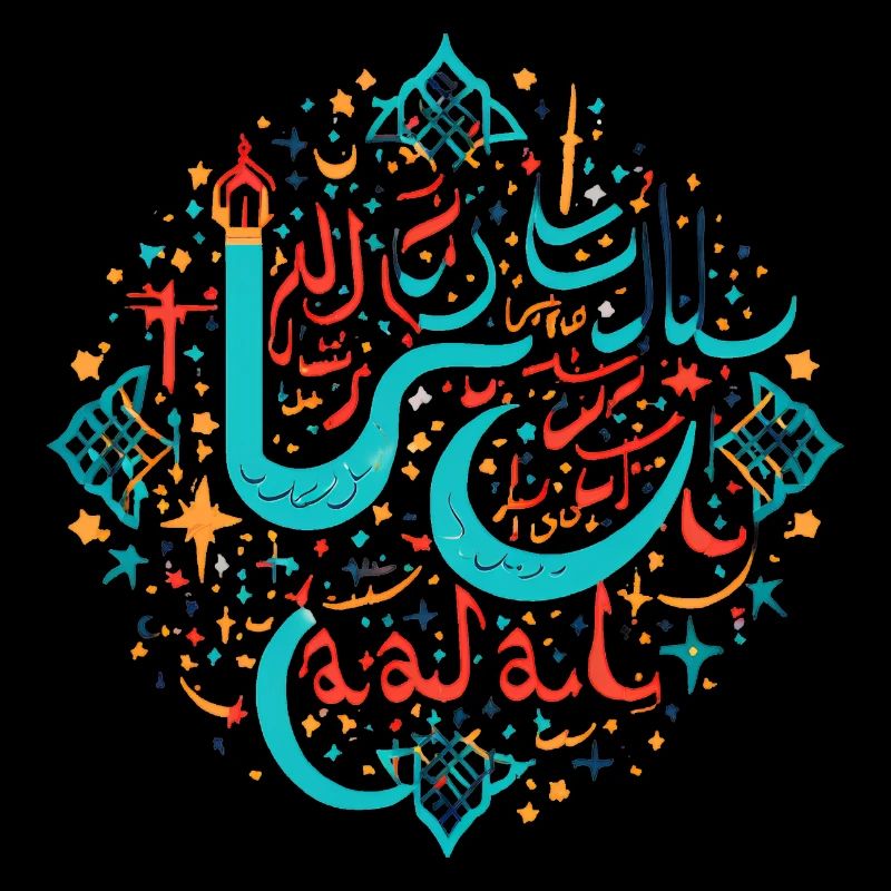 Ramadan Geschenk Eid Mubarak Islam Allah Muslim