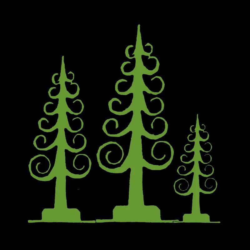 Span tree, carved tree