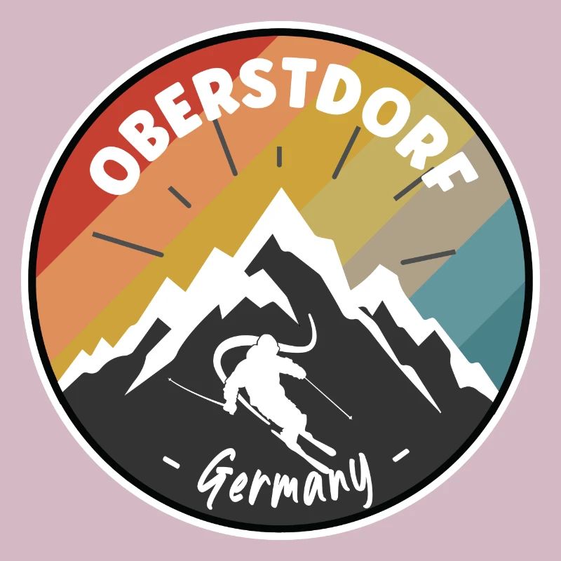 Skiing In Oberstdorf - Germany