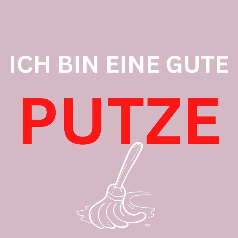 Ich bin eine gute Putze