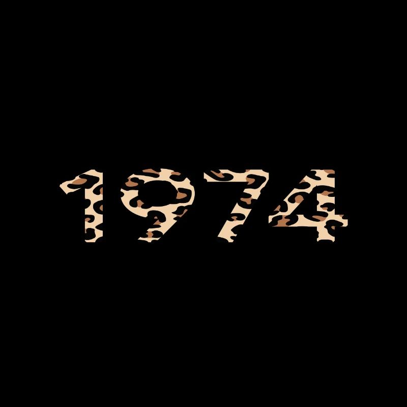 1974 anniversaire 48 ans anniversaire code-barres léopard