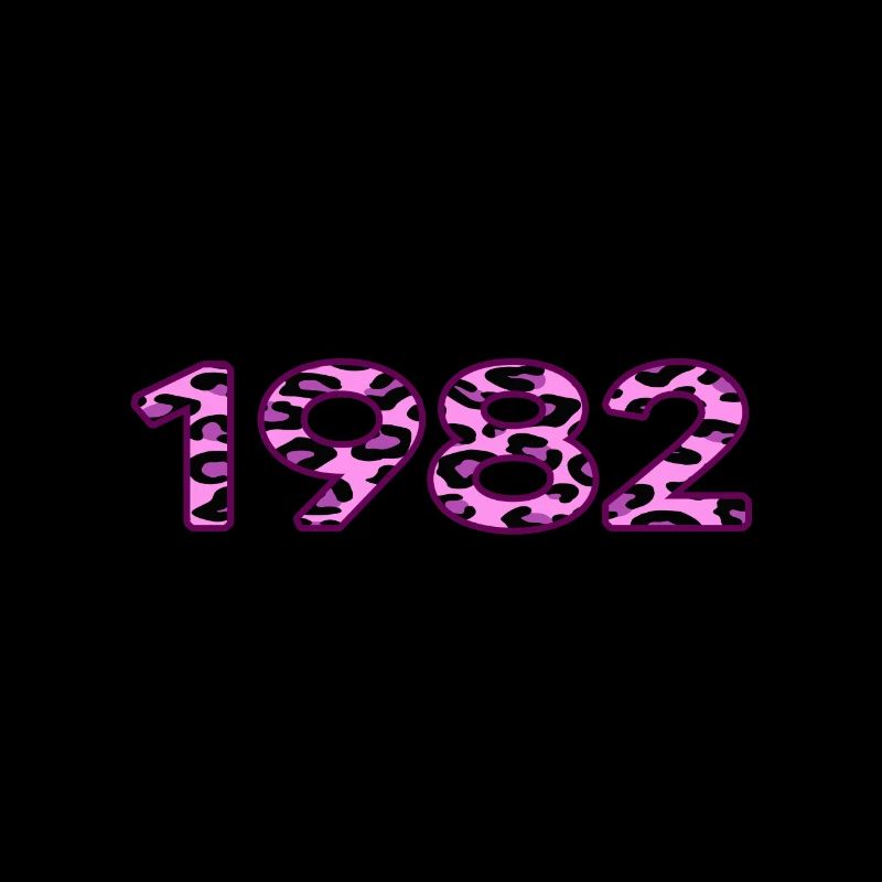 1982 Anniversaire Barcode Pink Leopard