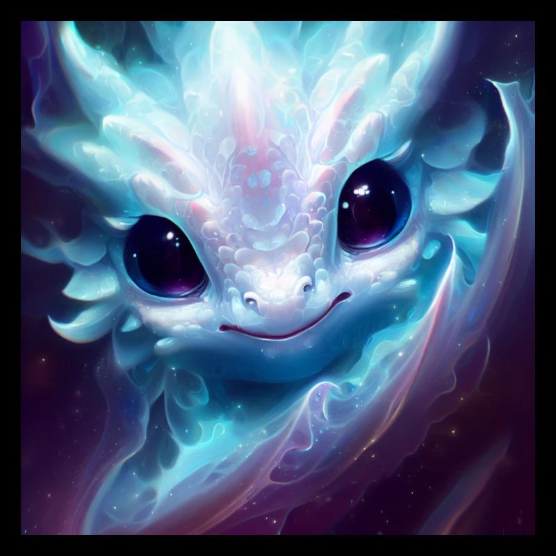 Bébé dragon câlin