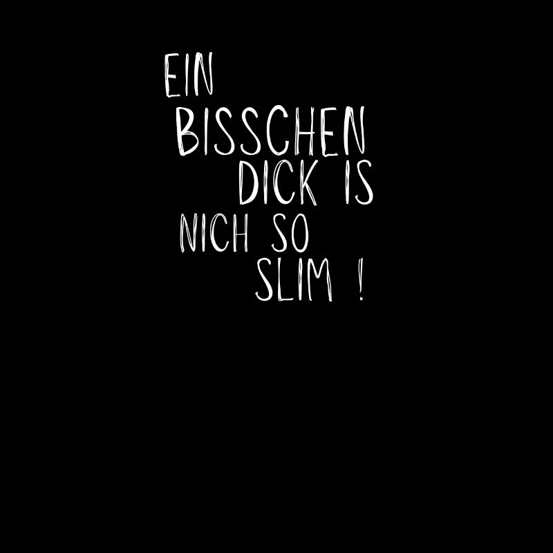 Ein Bisschen Dick Is Nich So Slim Dicker Pinguin