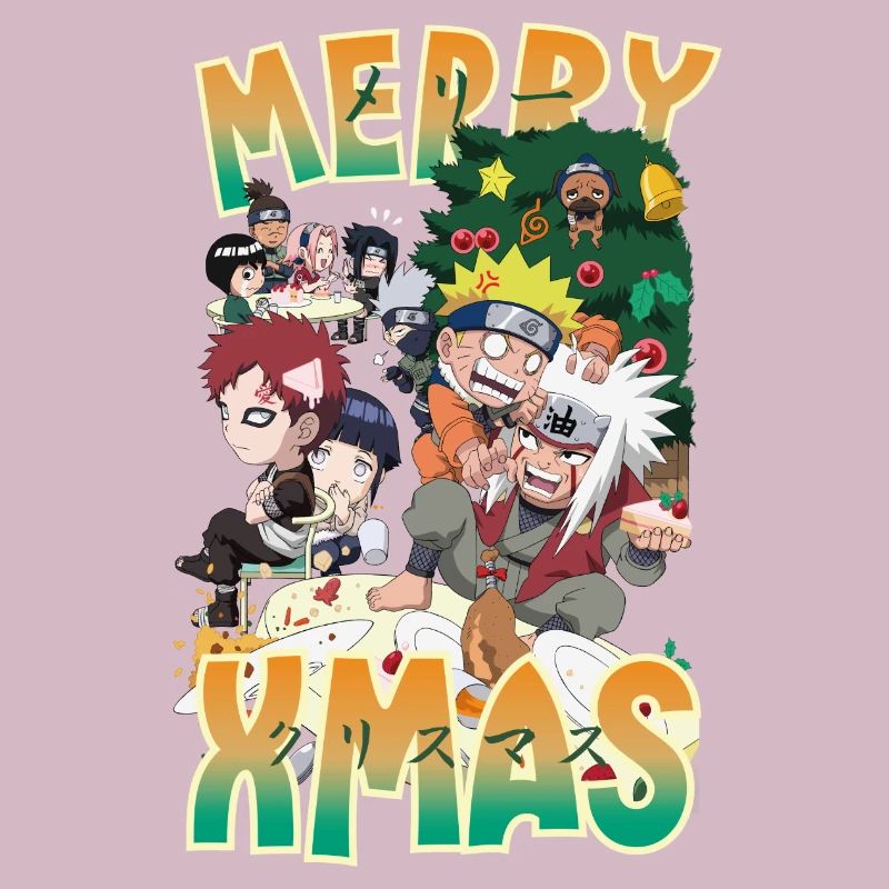 Naruto Merry Xmas Design De Noël