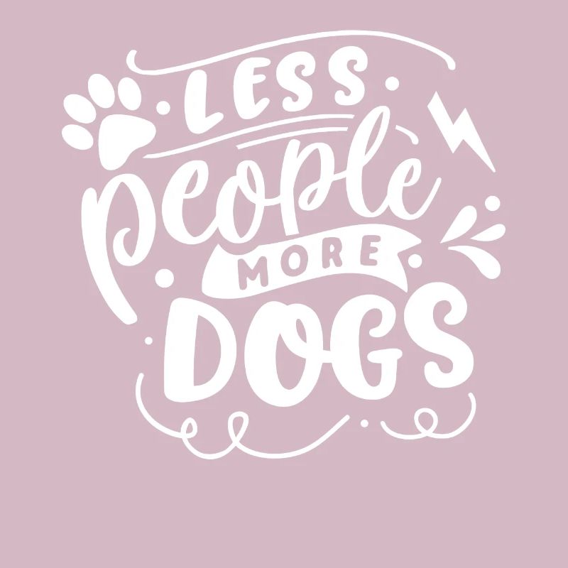 Moins de gens, plus de chiens