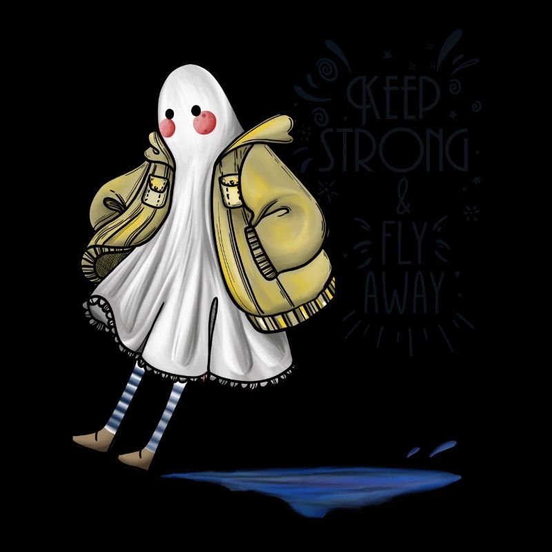 Keep Strong fly away Ghost