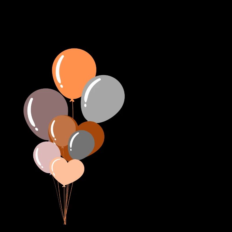 Buchstabe p Geburtstagsballon