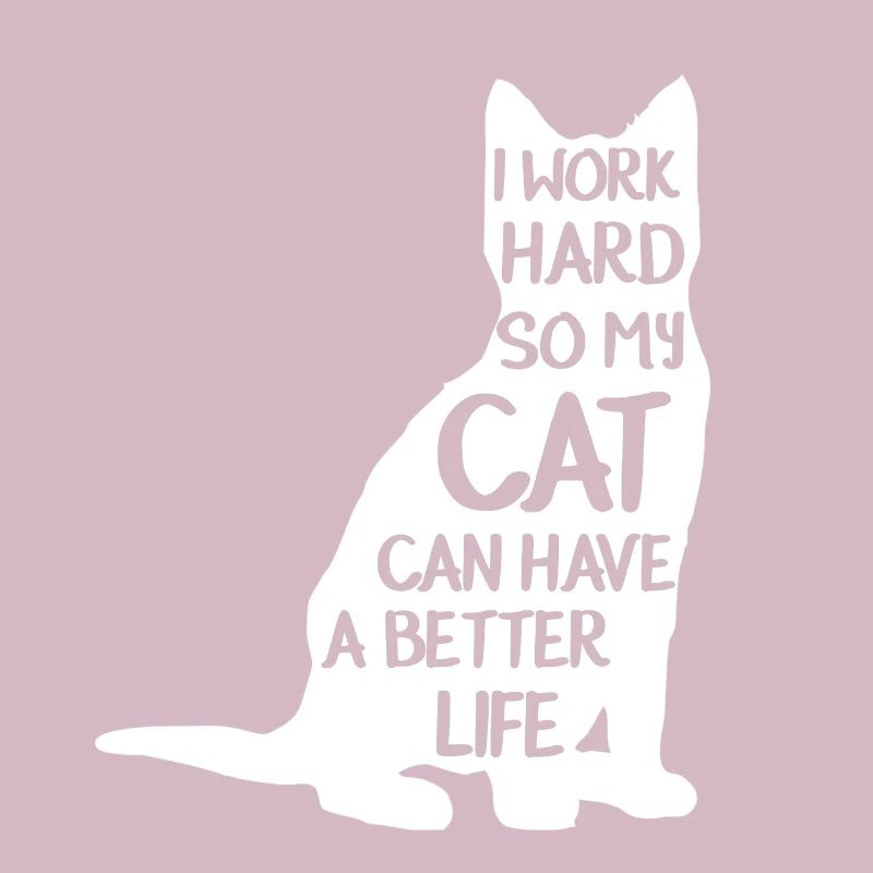 katze mit spruch