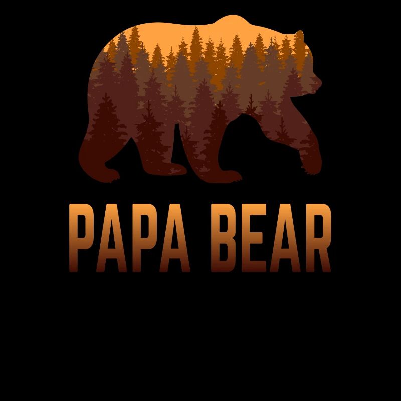 Papa Bear Stolzer Vater Daddy Dad Proud Geschenk