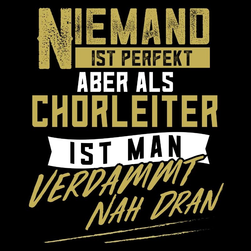 Chorleiter Dirigent Chor Gesangschor Geschenk