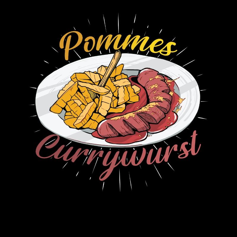 Pommes Currywurst